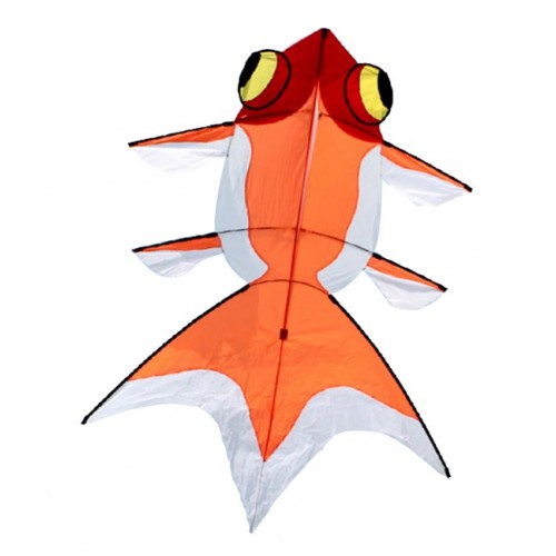 Воздушный змей "Золотая рыбка". Оранжевая