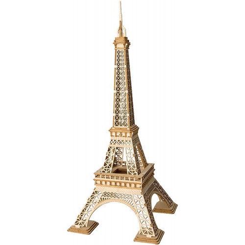 Деревянный конструктор Robotime Rolife Eiffel Tower Model 3D