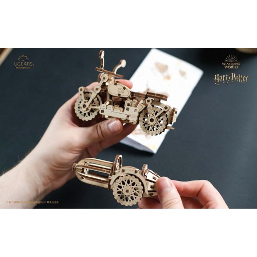 Medinis konstruktorius UGEARS Hagrid's Flying Motorbike™