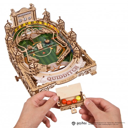 Medinis konstruktorius UGEARS Quidditch™ Pinball